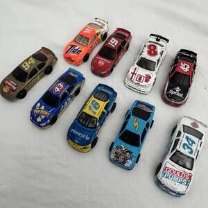 Vintage Diecast NASCAR Race Car LOT Hot Wheels Etc
